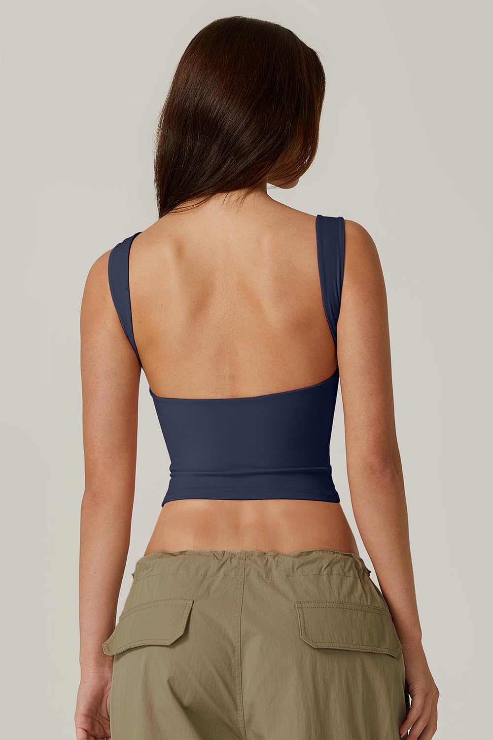 Nua High Neck Crop Top - Bambuá Nation