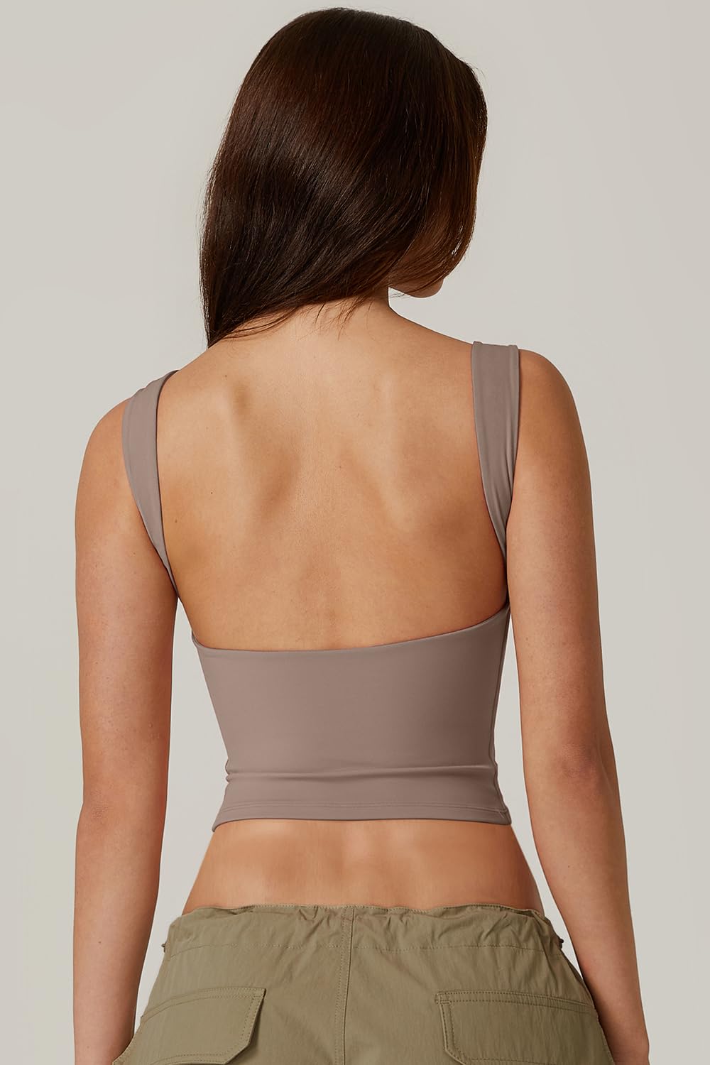 Nua High Neck Crop Top - Bambuá Nation