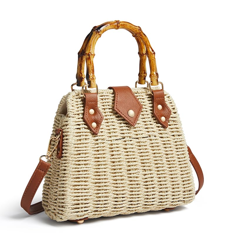 The Timeless Straw Crossbody - Bambuá Nation