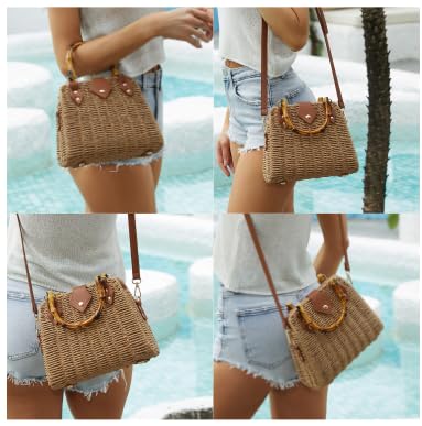 The Timeless Straw Crossbody - Bambuá Nation